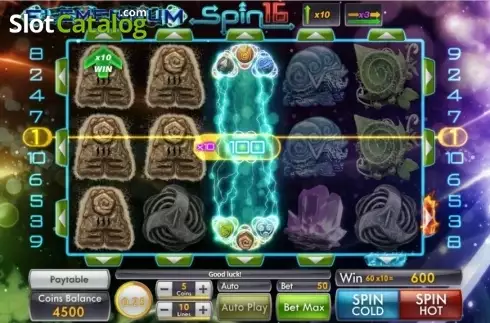 Скрин3. Elementium Spin16 слот