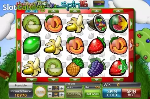 Скрин2. Horn of Plenty Spin16 слот