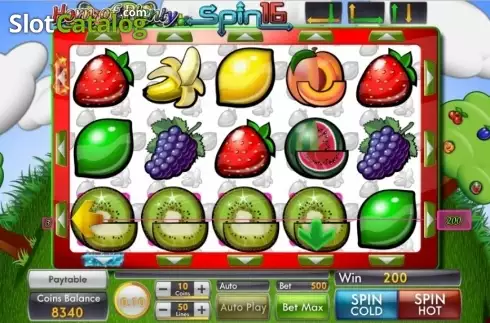 Скрин3. Horn of Plenty Spin16 слот