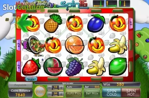 Скрин4. Horn of Plenty Spin16 слот