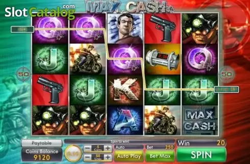 Скрин4. Max Cash слот