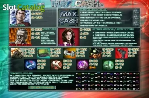 Скрин5. Max Cash слот