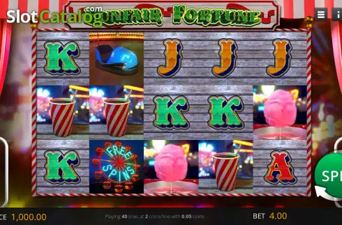 Скрин2. Funfair Fortune слот