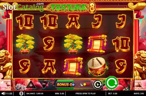 Скрин2. Fortune 8 слот