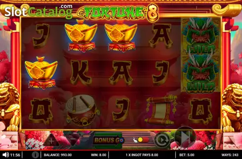 Скрин3. Fortune 8 слот