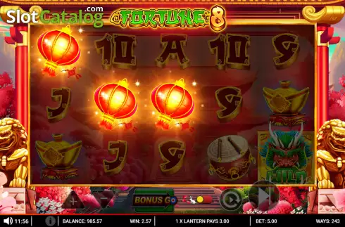 Скрин4. Fortune 8 слот