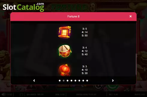 Скрин6. Fortune 8 слот