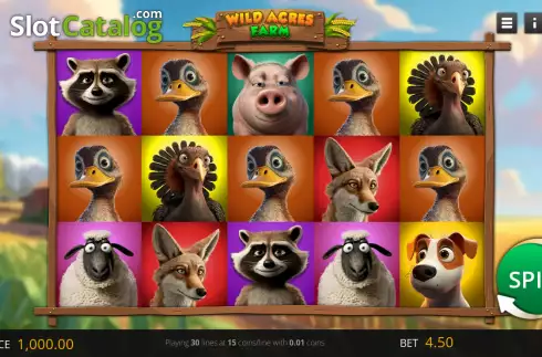 Скрин2. Wild Acres Farm слот