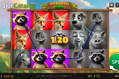 Скрин3. Wild Acres Farm слот