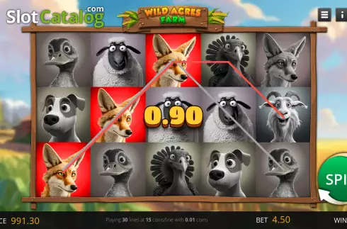 Скрин4. Wild Acres Farm слот