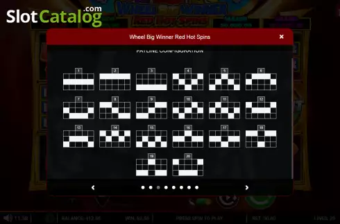 Скрин8. Wheel Big Winner Red Hot Spins слот