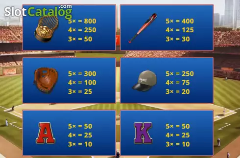 Скрин7. Legends of Baseball слот