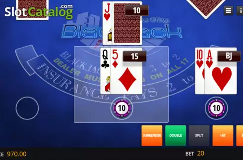 Скрин3. Atlantic City Blackjack Elite Edition слот