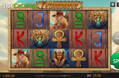 Скрин2. Book of Tutankhamun слот