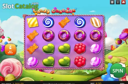 Скрин2. Candy Cascade слот