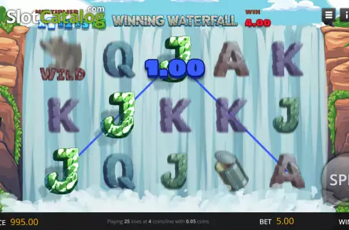Скрин3. Winning Waterfall слот