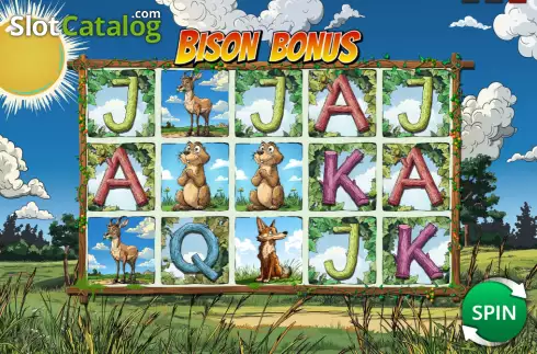 Скрин2. Bison Bonus слот
