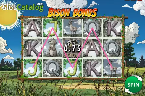 Скрин3. Bison Bonus слот
