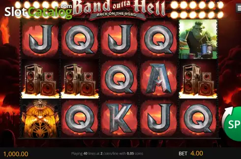 Скрин2. Band Outta Hell - Back on the Road слот