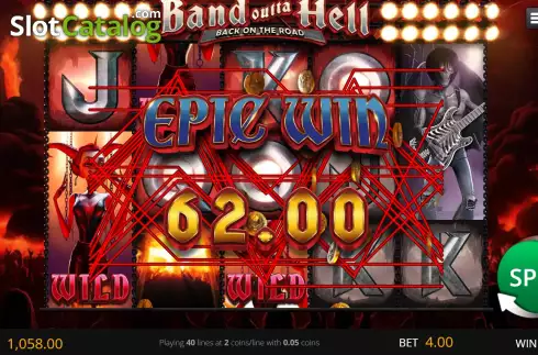 Скрин3. Band Outta Hell - Back on the Road слот