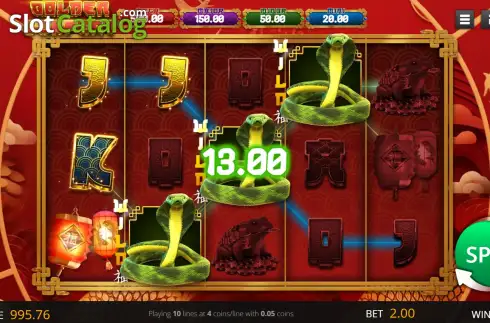 Скрин3. Golden Serpent слот