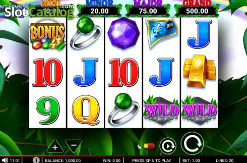 Скрин2. Fountains of Fortune слот