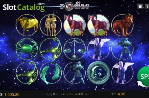 Скрин3. Zodiac (Genii) слот