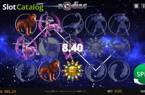 Скрин6. Zodiac (Genii) слот