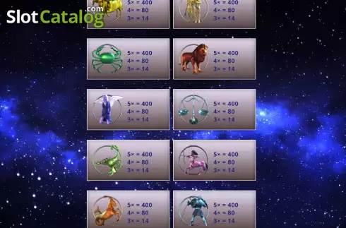 Скрин9. Zodiac (Genii) слот