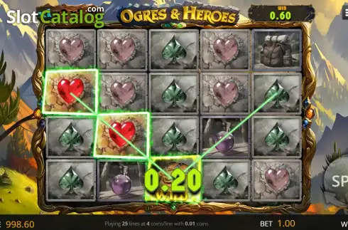 Скрин3. Ogres & Heroes слот