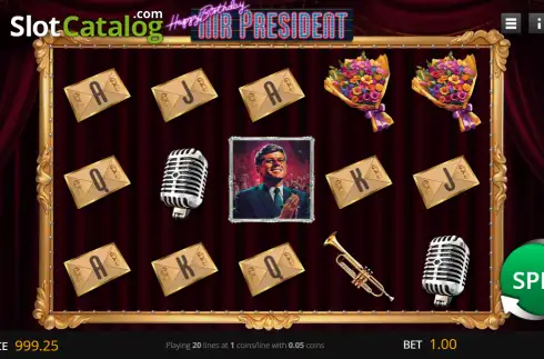Скрин2. Happy Birthday Mr President слот