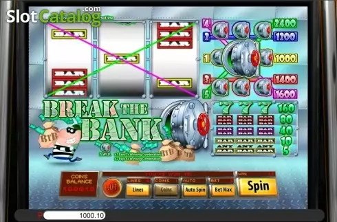 Скрин3. Break the Bank (Genii) слот