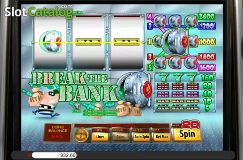 Скрин4. Break the Bank (Genii) слот