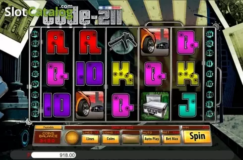 Скрин3. Code 211 слот
