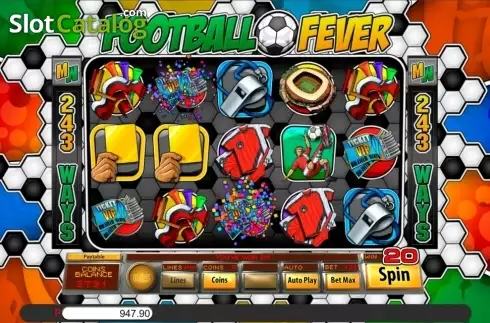 Скрин4. Football Fever (Genii) слот