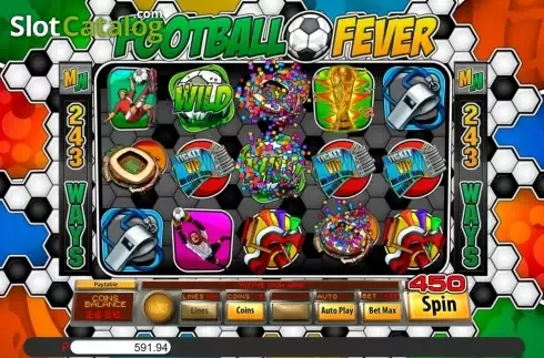 Скрин5. Football Fever (Genii) слот