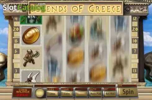 Скрин4. Legends of Greece слот