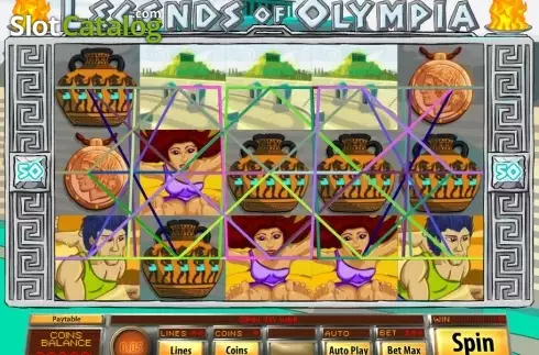 Скрин3. Legends of Olympia слот