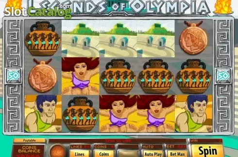 Скрин4. Legends of Olympia слот