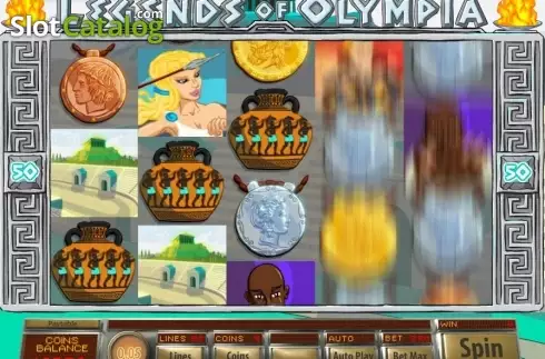 Скрин5. Legends of Olympia слот