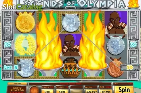 Скрин7. Legends of Olympia слот