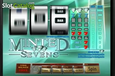 Скрин3. Minted Sevens слот