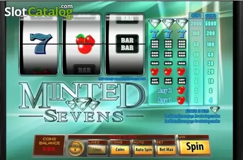 Скрин4. Minted Sevens слот