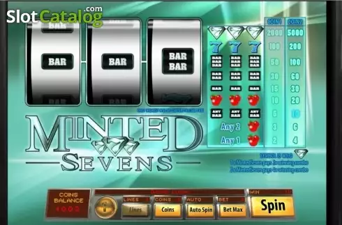 Скрин5. Minted Sevens слот