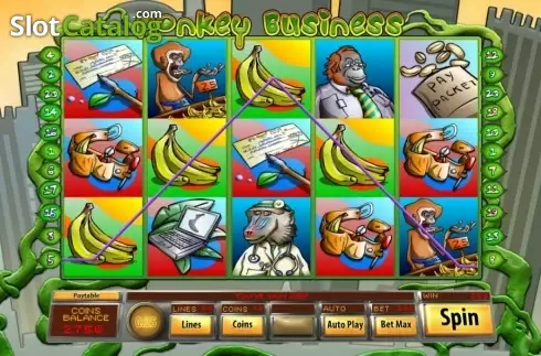 Скрин6. Monkey Business (Genii) слот