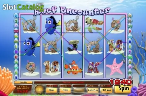 Скрин6. Reef Encounter слот