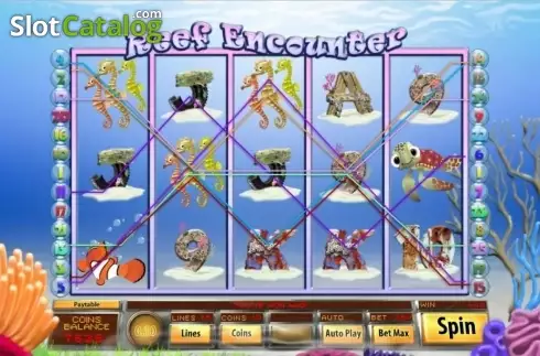 Скрин7. Reef Encounter слот