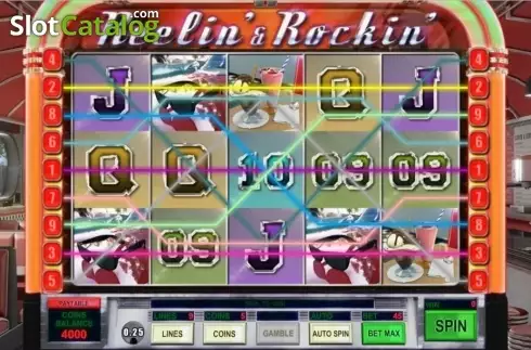 Скрин3. Reelin' & Rockin' слот