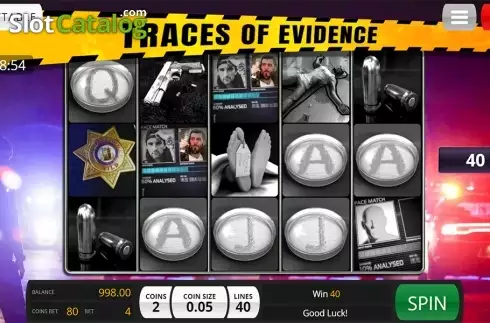 Скрин3. Traces of Evidence слот