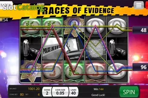Скрин4. Traces of Evidence слот